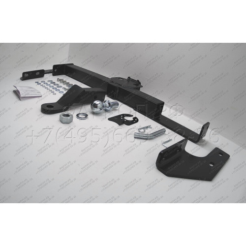 FA 0481-E Бизон Фаркоп на Toyota Prius 20 2003-2009 без подрезки бампера. Тип шара: E (легкосъемный шар под квадрат). Нагрузки: 2200/100 кг. Не комплектуется электрикой