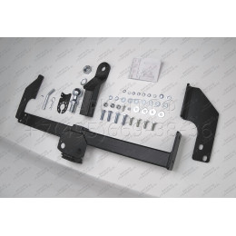 FA 0481-E Бизон Фаркоп на Toyota Prius 20 2003-2009 без подрезки бампера. Тип шара: E (легкосъемный шар под квадрат). Нагрузки: 2200/100 кг. Не комплектуется элек