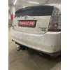 FA 0481-E Бизон Фаркоп на Toyota Prius 20 2003-2009 без подрезки бампера. Тип шара: E (легкосъемный шар под квадрат). Нагрузки: 2200/100 кг. Не комплектуется электрикой