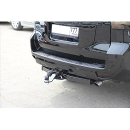 FA 0602-E Бизон Фаркоп на Toyota Land Cruiser Prado 150 2009-2023, Toyota Land Cruiser Prado 120 2002-2010 без подрезки бампера. Тип шара: E (легкосъемный шар под квадрат). Нагрузки: 3