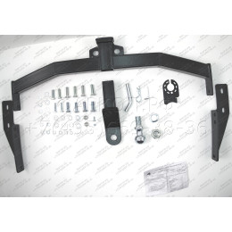 FA 0602-E Бизон Фаркоп на Toyota Land Cruiser Prado 150 2009-2023, Toyota Land Cruiser Prado 120 2002-2010 без подрезки бампера. Тип шара: E (легкосъемный шар под квадрат). Нагрузки: 3
