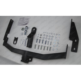 FA 0602-E Бизон Фаркоп на Toyota Land Cruiser Prado 150 2009-2023, Toyota Land Cruiser Prado 120 2002-2010 без подрезки бампера. Тип шара: E (легкосъемный шар под квадрат). Нагрузки: 3