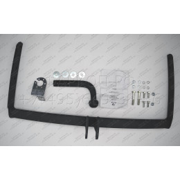 FD 02 AVTOS Фаркоп на Ford Focus I седан/хетчбек 1998-2004. Необходима подрезка бампера. Тип шара: A. Нагрузки: 1250/75 кг, масса фаркопа 15 кг (без электрики в ко
