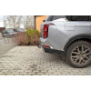 GAC-23-991422.00 PT GROUP Фаркоп на GAC GS8 2023- (кроме комплектации Traveller). Необходима подрезка бампера. Тип шара: AV (вертикально-съемный с ключом). Нагрузки: 1000/75 кг, масса фаркопа 20,4 кг (без электрики в комплекте)