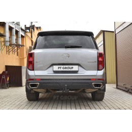 GAC-23-991422.00 PT GROUP Фаркоп на GAC GS8 2023- (кроме комплектации Traveller). Необходима подрезка бампера. Тип шара: AV (вертикально-съемный с ключом). Нагрузки: