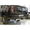 GPK-22-991124.00 PT GROUP Фаркоп с нержавеющей накладкой на Great Wall Poer King Kong 2022- без подрезки бампера. Тип шара: E (легкосъемный шар под квадрат). Нагрузки: 2250/100 кг, масса фаркопа 20 кг (без электрики в комплекте)
