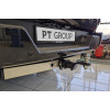 GPK-22-991124.00 PT GROUP Фаркоп с нержавеющей накладкой на Great Wall Poer King Kong 2022- без подрезки бампера. Тип шара: E (легкосъемный шар под квадрат). Нагрузки: 2250/100 кг, масса фаркопа 20 кг (без электрики в комплекте)