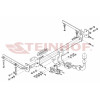 H-039 STEINHOF Фаркоп на Honda Accord седан 07/2008-2015. Требуется подрезка бампера. Тип шара: AH (горизонтальное быстросъемное крепление шара на ключе). Нагрузки: 1800/75 кг, масса фаркопа 21,2 кг (без электрики в комплекте)
