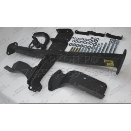 H-229 STEINHOF Фаркоп на Hyundai ix55 2WD/4WD 2008-2012. Требуется подрезка бампера. Тип шара: A. Нагрузки: 3200/140 кг, масса фаркопа 27,9 кг (без электрики в комплекте)