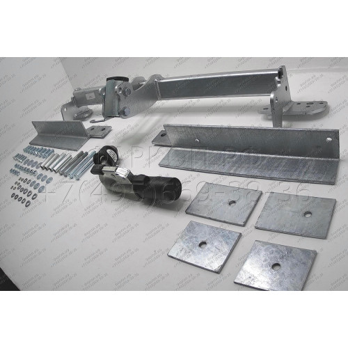 H057C GALIA Полностью оцинкованный фаркоп на Honda Accord седан CL7 2003-2008. Тип шара: C (горизонтальный съемный). Подрезка бампера. Нагрузки: 1500/70 кг, масса фаркопа 21,37 кг