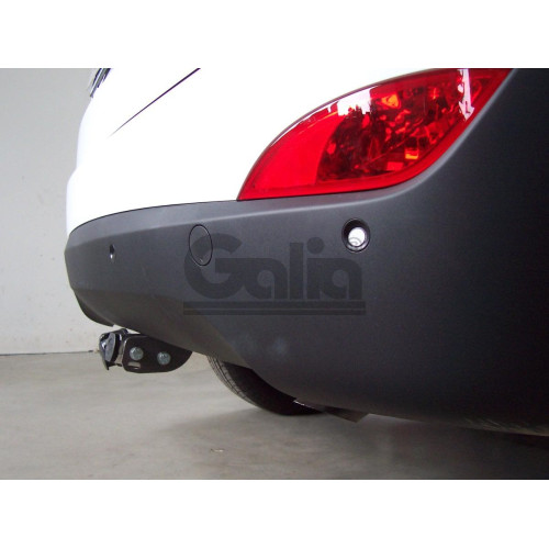 H083A GALIA Полностью оцинкованный фаркоп на Hyundai ix35 2010-2015, Kia Sportage 2010-2015. Тип шара: A. Установка без снятия и выреза бампера. Нагрузки: 2000/75 кг, масса фаркопа 15,72 кг