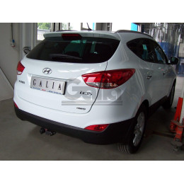 H083A GALIA Полностью оцинкованный фаркоп на Hyundai ix35 2010-2015, Kia Sportage 2010-2015. Тип шара: A. Установка без снятия и выреза бампера. Нагрузки: 2000/75 кг, масса
