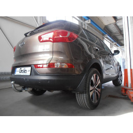 H083A GALIA Полностью оцинкованный фаркоп на Hyundai ix35 2010-2015, Kia Sportage 2010-2015. Тип шара: A. Установка без снятия и выреза бампера. Нагрузки: 2000/75 кг, масса
