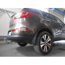 H083A GALIA Полностью оцинкованный фаркоп на Hyundai ix35 2010-2015, Kia Sportage 2010-2015. Тип шара: A. Установка без снятия и выреза бампера. Нагрузки: 2000/75 кг, масса