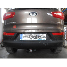 H083A GALIA Полностью оцинкованный фаркоп на Hyundai ix35 2010-2015, Kia Sportage 2010-2015. Тип шара: A. Установка без снятия и выреза бампера. Нагрузки: 2000/75 кг, масса