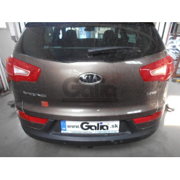 H083A GALIA Полностью оцинкованный фаркоп на Hyundai ix35 2010-2015, Kia Sportage 2010-2015. Тип шара: A. Установка без снятия и выреза бампера. Нагрузки: 2000/75 кг, масса