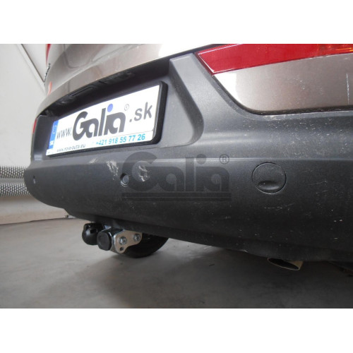 H083A GALIA Полностью оцинкованный фаркоп на Hyundai ix35 2010-2015, Kia Sportage 2010-2015. Тип шара: A. Установка без снятия и выреза бампера. Нагрузки: 2000/75 кг, масса фаркопа 15,72 кг