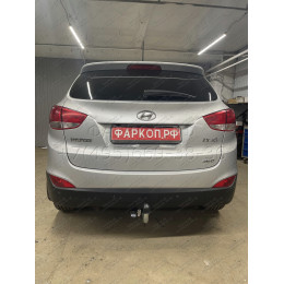 H083A GALIA Полностью оцинкованный фаркоп на Hyundai ix35 2010-2015, Kia Sportage 2010-2015. Тип шара: A. Установка без снятия и выреза бампера. Нагрузки: 2000/75 кг, масса