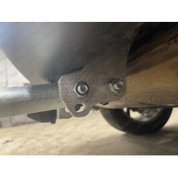 H083A GALIA Полностью оцинкованный фаркоп на Hyundai ix35 2010-2015, Kia Sportage 2010-2015. Тип шара: A. Установка без снятия и выреза бампера. Нагрузки: 2000/75 кг, масса