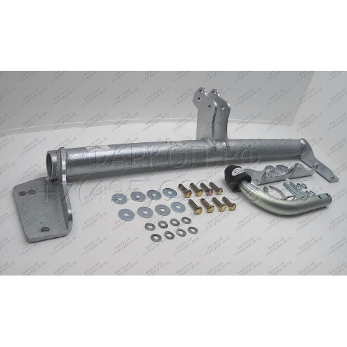 H083A GALIA Полностью оцинкованный фаркоп на Hyundai ix35 2010-2015, Kia Sportage 2010-2015. Тип шара: A. Установка без снятия и выреза бампера. Нагрузки: 2000/75 кг, масса фаркопа 15,72 кг