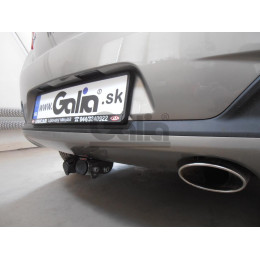H086A GALIA Полностью оцинкованный фаркоп на Kia Ceed хетчбек 2012-2018, Kia Proceed 2013-2018, Hyundai i30 хетчбек 2012-2018. Тип шара: A. Невидимый вырез бампера. Нагрузки: 1