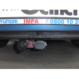 H086A GALIA Полностью оцинкованный фаркоп на Kia Ceed хетчбек 2012-2018, Kia Proceed 2013-2018, Hyundai i30 хетчбек 2012-2018. Тип шара: A. Невидимый вырез бампера. Нагрузки: 1