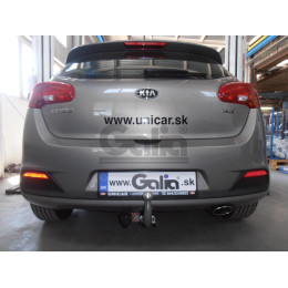 H086A GALIA Полностью оцинкованный фаркоп на Kia Ceed хетчбек 2012-2018, Kia Proceed 2013-2018, Hyundai i30 хетчбек 2012-2018. Тип шара: A. Невидимый вырез бампера. Нагрузки: 1