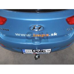 H086A GALIA Полностью оцинкованный фаркоп на Kia Ceed хетчбек 2012-2018, Kia Proceed 2013-2018, Hyundai i30 хетчбек 2012-2018. Тип шара: A. Невидимый вырез бампера. Нагрузки: 1