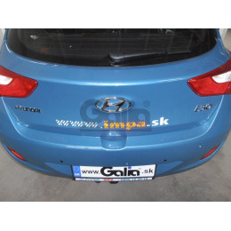 H086A GALIA Полностью оцинкованный фаркоп на Kia Ceed хетчбек 2012-2018, Kia Proceed 2013-2018, Hyundai i30 хетчбек 2012-2018. Тип шара: A. Невидимый вырез бампера. Нагрузки: 1