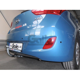 H086A GALIA Полностью оцинкованный фаркоп на Kia Ceed хетчбек 2012-2018, Kia Proceed 2013-2018, Hyundai i30 хетчбек 2012-2018. Тип шара: A. Невидимый вырез бампера. Нагрузки: 1