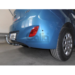 H086A GALIA Полностью оцинкованный фаркоп на Kia Ceed хетчбек 2012-2018, Kia Proceed 2013-2018, Hyundai i30 хетчбек 2012-2018. Тип шара: A. Невидимый вырез бампера. Нагрузки: 1