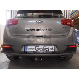 H086A GALIA Полностью оцинкованный фаркоп на Kia Ceed хетчбек 2012-2018, Kia Proceed 2013-2018, Hyundai i30 хетчбек 2012-2018. Тип шара: A. Невидимый вырез бампера. Нагрузки: 1