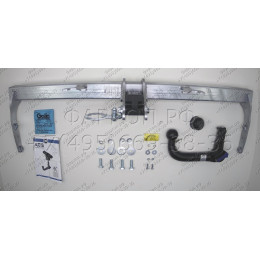 H120V GALIA Полностью оцинкованный фаркоп на Hyundai Tucson 2021-2024, 2024-, Kia Sportage 2022-2025, 2025-. Подрозетник убирается за бампер. Тип шара: AV (вертикальное быстр