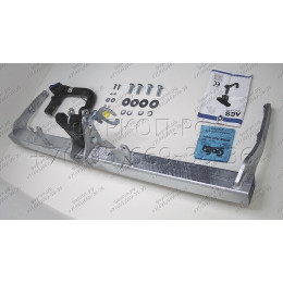 H120V GALIA Полностью оцинкованный фаркоп на Hyundai Tucson 2021-2024, 2024-, Kia Sportage 2022-2025, 2025-. Подрозетник убирается за бампер. Тип шара: AV (вертикальное быстр