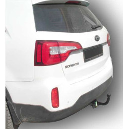 H224-A Лидер-плюс ТСУ для Hyundai Santa Fe 2012-2018, Hyundai Grand Santa Fe 2014-2018, Kia Sorento 4 XM FL 2012-2020, кроме Prime. Требуется подрезка бампера. Нагрузки: 1300/75 кг, масса фарк