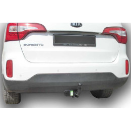 H224-A Лидер-плюс ТСУ для Hyundai Santa Fe 2012-2018, Hyundai Grand Santa Fe 2014-2018, Kia Sorento 4 XM FL 2012-2020, кроме Prime. Требуется подрезка бампера. Нагрузки: 1300/75 кг, масса фарк