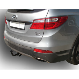 H224-A Лидер-плюс ТСУ для Hyundai Santa Fe 2012-2018, Hyundai Grand Santa Fe 2014-2018, Kia Sorento 4 XM FL 2012-2020, кроме Prime. Требуется подрезка бампера. Нагрузки: 1300/75 кг, масса фарк