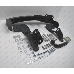 H224-A Лидер-плюс ТСУ для Hyundai Santa Fe 2012-2018, Hyundai Grand Santa Fe 2014-2018, Kia Sorento 4 XM FL 2012-2020, кроме Prime. Требуется подрезка бампера. Нагрузки: 1300/75 кг, масса фарк