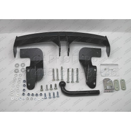 H224-A Лидер-плюс ТСУ для Hyundai Santa Fe 2012-2018, Hyundai Grand Santa Fe 2014-2018, Kia Sorento 4 XM FL 2012-2020, кроме Prime. Требуется подрезка бампера. Нагрузки: 1300/75 кг, масса фарк