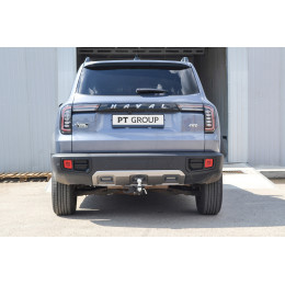 HVR-22-991122.00 PT GROUP Фаркоп на Haval Dargo 2022- без подрезки бампера. Тип шара: E (легкосъемный шар под квадрат). Нагрузки: 2000/100 кг, масса фаркопа 18 кг (без э