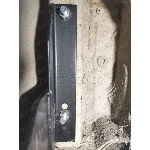 H.H06.A HALTY Фаркоп на Honda Odyssey 2WD/4WD, кроме авто с обвесом, кроме авто с 2 выхлопными трубами 1999-2003 без подрезки бампера. Тип шара: A. Нагрузки: 750/75 кг, масса фаркопа 15, 7 кг