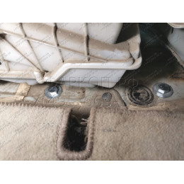 H.H06.A HALTY Фаркоп на Honda Odyssey 2WD/4WD, кроме авто с обвесом, кроме авто с 2 выхлопными трубами 1999-2003 без подрезки бампера. Тип шара: A. Нагрузки: 750/75 кг,