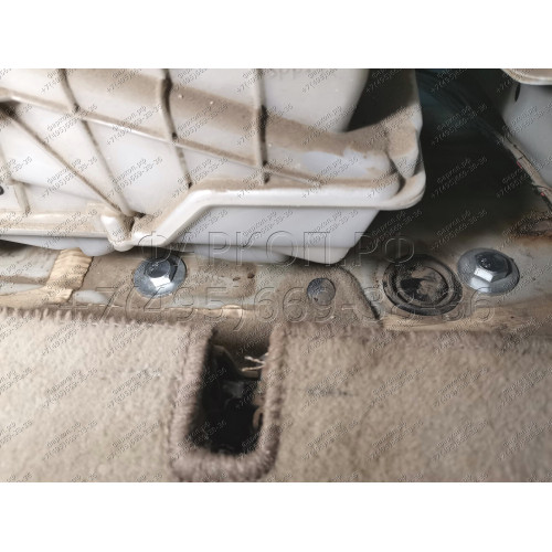 H.H06.A HALTY Фаркоп на Honda Odyssey 2WD/4WD, кроме авто с обвесом, кроме авто с 2 выхлопными трубами 1999-2003 без подрезки бампера. Тип шара: A. Нагрузки: 750/75 кг, масса фаркопа 15, 7 кг
