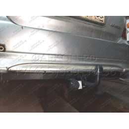 H.H06.A HALTY Фаркоп на Honda Odyssey 2WD/4WD, кроме авто с обвесом, кроме авто с 2 выхлопными трубами 1999-2003 без подрезки бампера. Тип шара: A. Нагрузки: 750/75 кг,