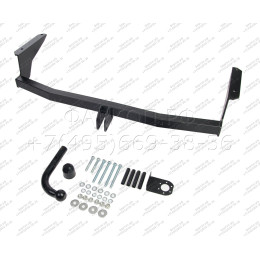 H.H06.A HALTY Фаркоп на Honda Odyssey 2WD/4WD, кроме авто с обвесом, кроме авто с 2 выхлопными трубами 1999-2003 без подрезки бампера. Тип шара: A. Нагрузки: 750/75 кг,