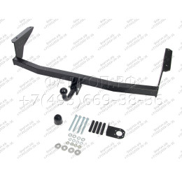 H.H06.A HALTY Фаркоп на Honda Odyssey 2WD/4WD, кроме авто с обвесом, кроме авто с 2 выхлопными трубами 1999-2003 без подрезки бампера. Тип шара: A. Нагрузки: 750/75 кг,