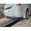 H.H11.A HALTY Фаркоп на Honda Stepwagon 2WD/4WD, в т.ч. Spada, кроме авто с обвесом 2009-2015 без подрезки бампера. Тип шара: A. Нагрузки: 750/75 кг, масса фаркопа 20,6 кг