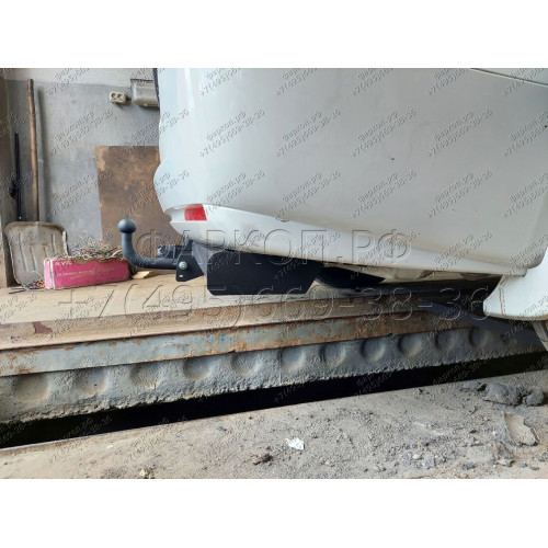 H.H11.A HALTY Фаркоп на Honda Stepwagon 2WD/4WD, в т.ч. Spada, кроме авто с обвесом 2009-2015 без подрезки бампера. Тип шара: A. Нагрузки: 750/75 кг, масса фаркопа 20,6 кг