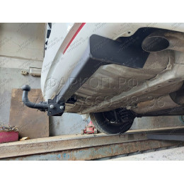 H.H11.A HALTY Фаркоп на Honda Stepwagon 2WD/4WD, в т.ч. Spada, кроме авто с обвесом 2009-2015 без подрезки бампера. Тип шара: A. Нагрузки: 750/75 кг, масса фаркопа 20,6 кг