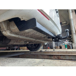 H.H11.A HALTY Фаркоп на Honda Stepwagon 2WD/4WD, в т.ч. Spada, кроме авто с обвесом 2009-2015 без подрезки бампера. Тип шара: A. Нагрузки: 750/75 кг, масса фаркопа 20,6 кг